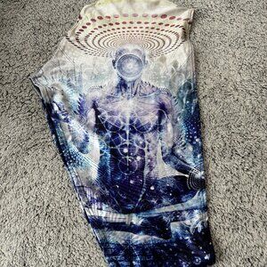 Psychedelic Reversible Festival Hood